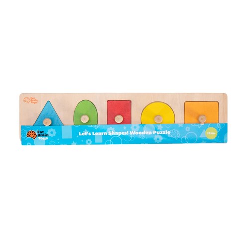 Lets Learn Shapes Wooden Puzzle