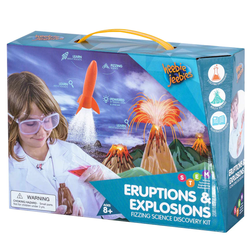 Heebie Jeebies Science Kit Eruptions &amp; Explosions