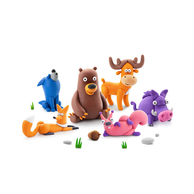 Hey Clay Forest Animals (15 can set)