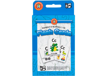 Flash Cards Alphabet &amp; Numbers 1-10
