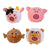 Plush Ball Jellies Farm Animals