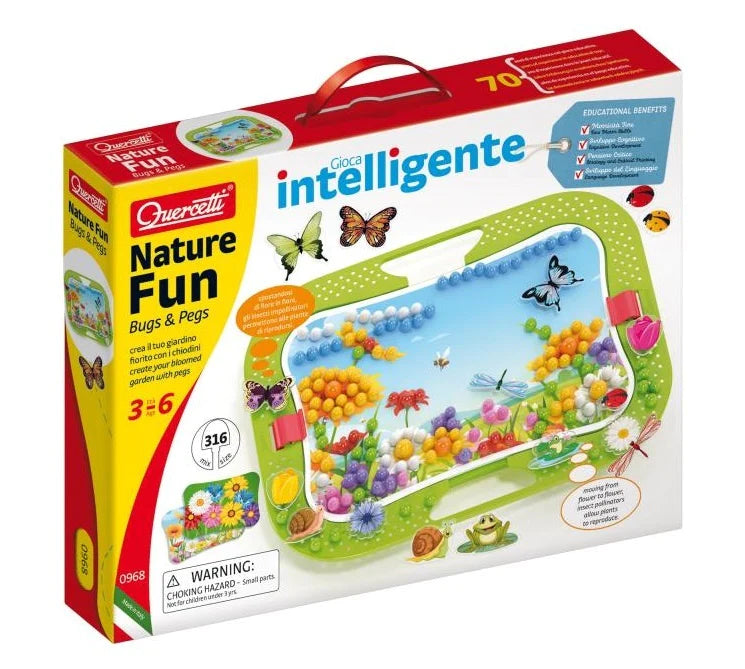 Quercetti Nature Fun Bug and Pegs