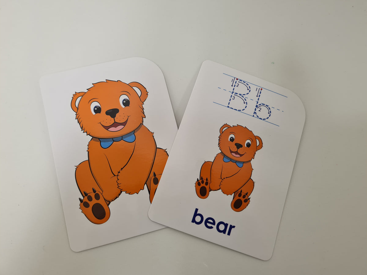 Flash Card, Alphabet and Numbers and Colours and Shapes