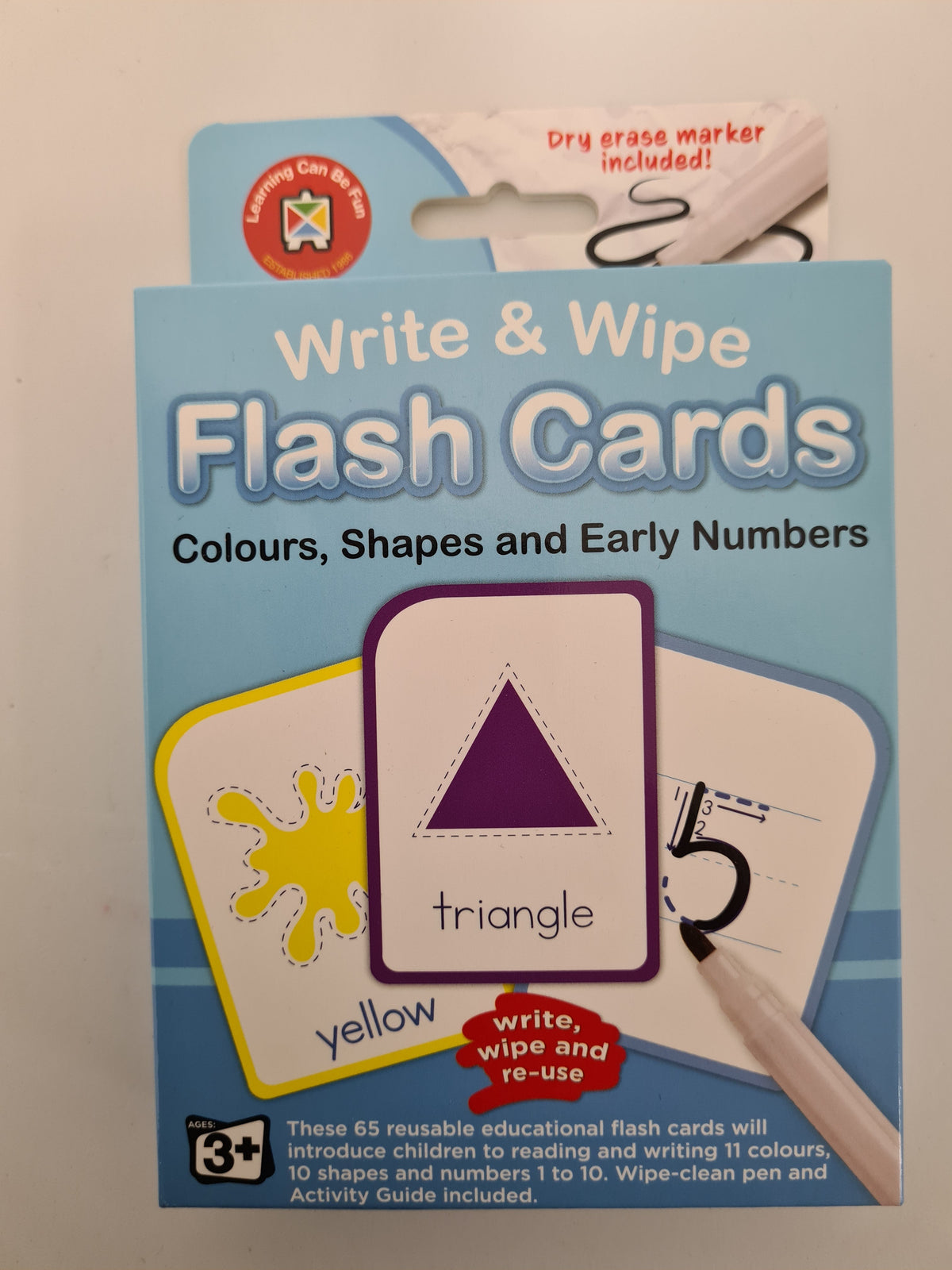 Flash Card, Alphabet and Numbers and Colours and Shapes