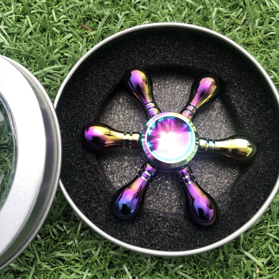 Wheel Spinner Metal Fidget