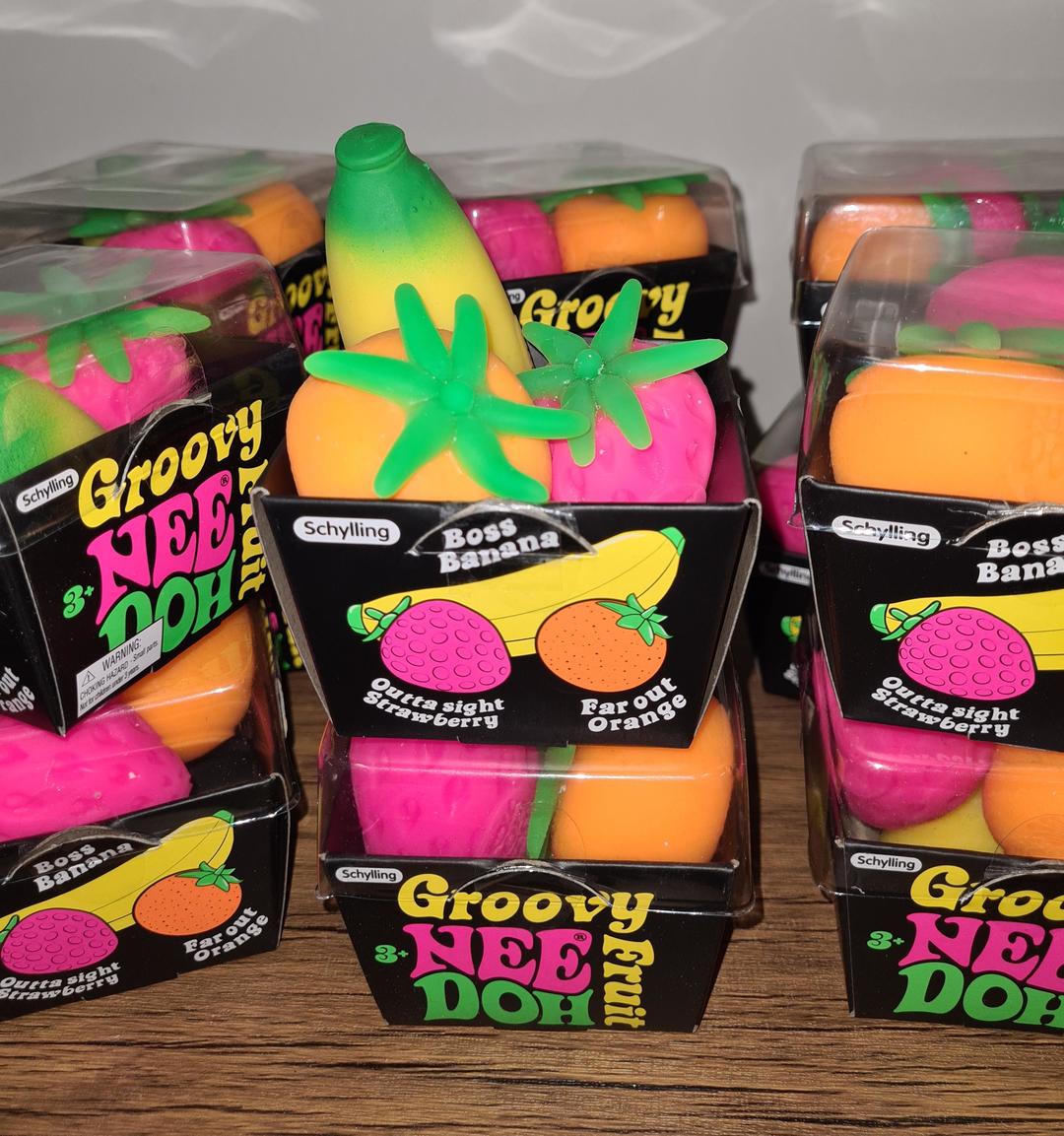 Nee Doh Groovy Fruit