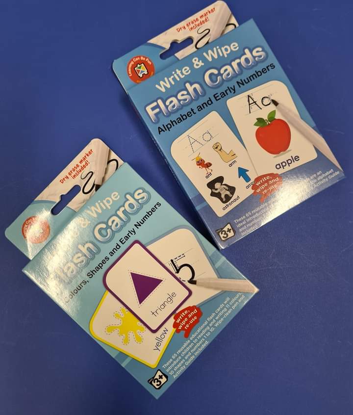 Flash Card, Alphabet and Numbers & Colours and Shapes