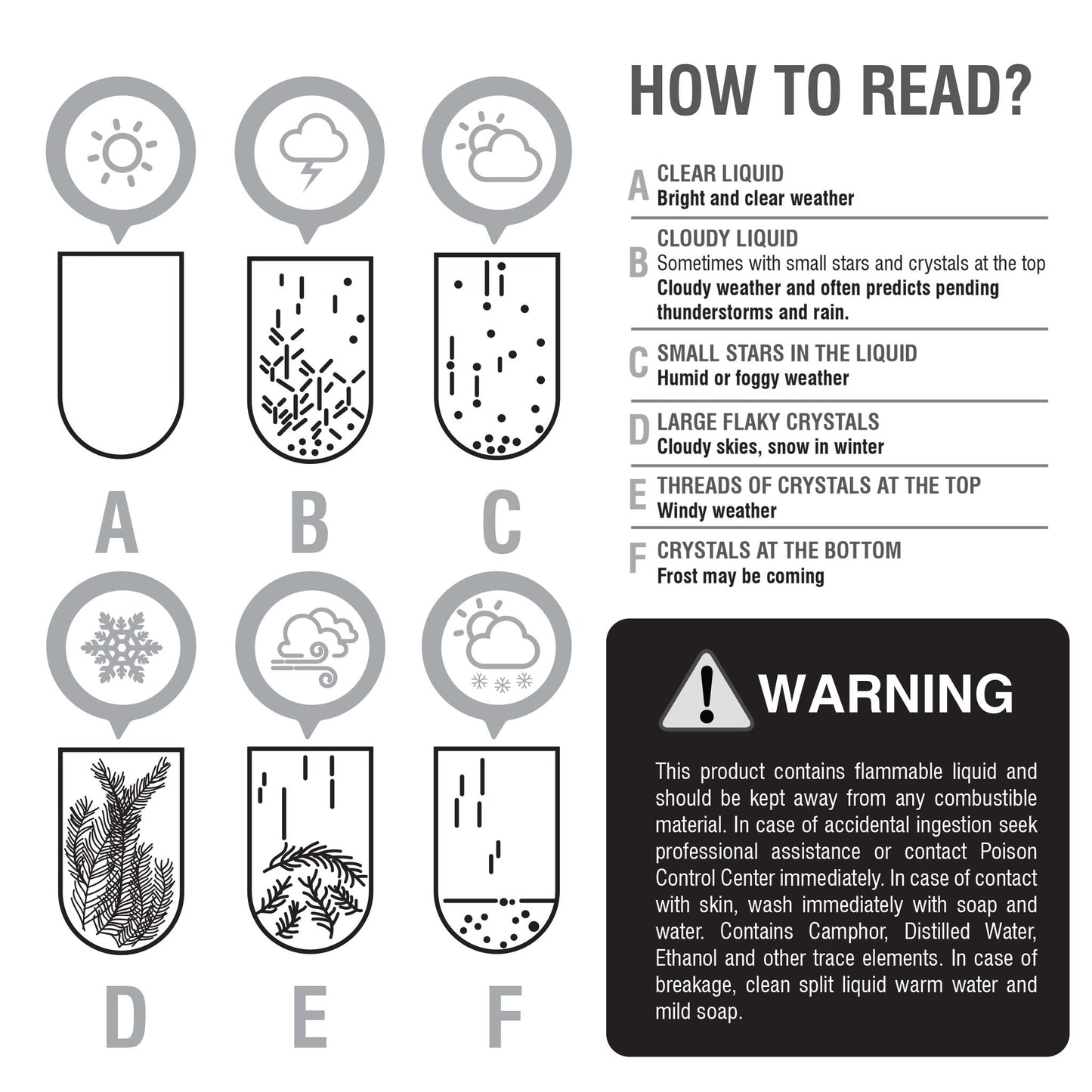 Fitzroys Storm Glass