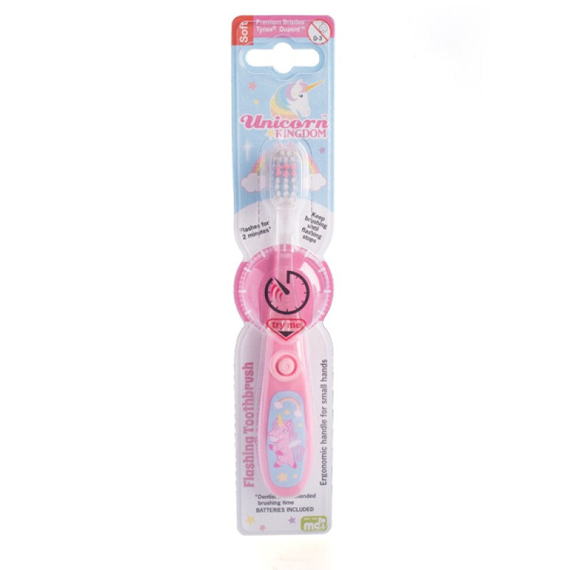 Flashing Tooth Brushes, Dino, Unicorn, Jellyfish Monsterlings