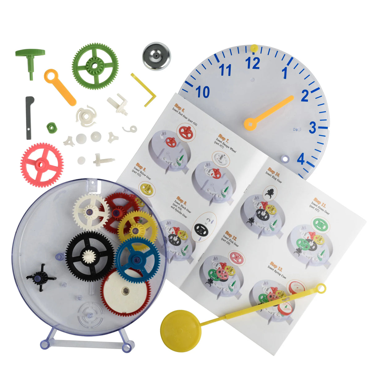 Clock Sencery Construct a Clock KIt. - South Coast Sensory Store