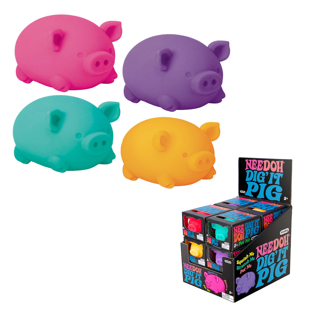 Nee Doh Dig It Pig
