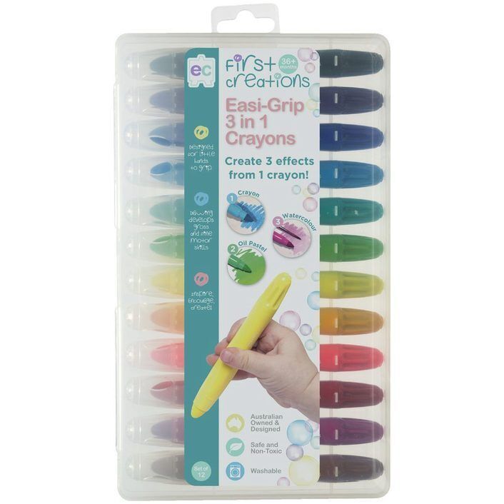 Easy Grip Crayons
