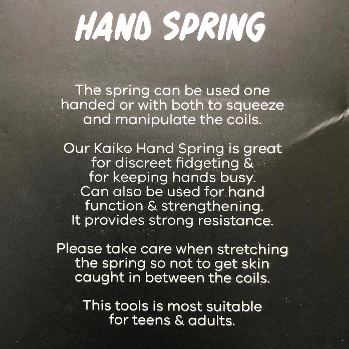 Kaiko Hand Spring