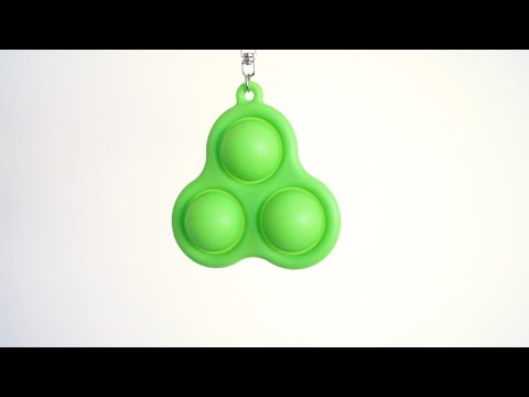 Push N Pop Triple-Pop Keychain