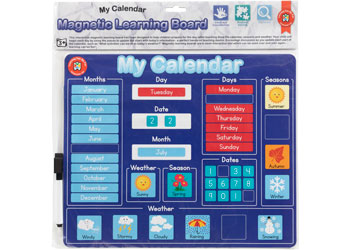 Magnetic Learning Board Calendar