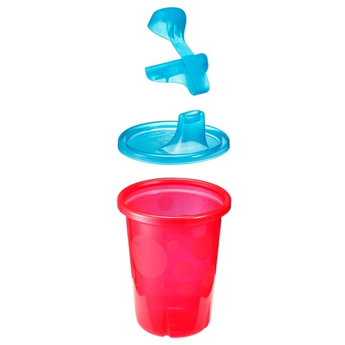 Take and Toss Spill Proof Cups 10oz 4 Pack